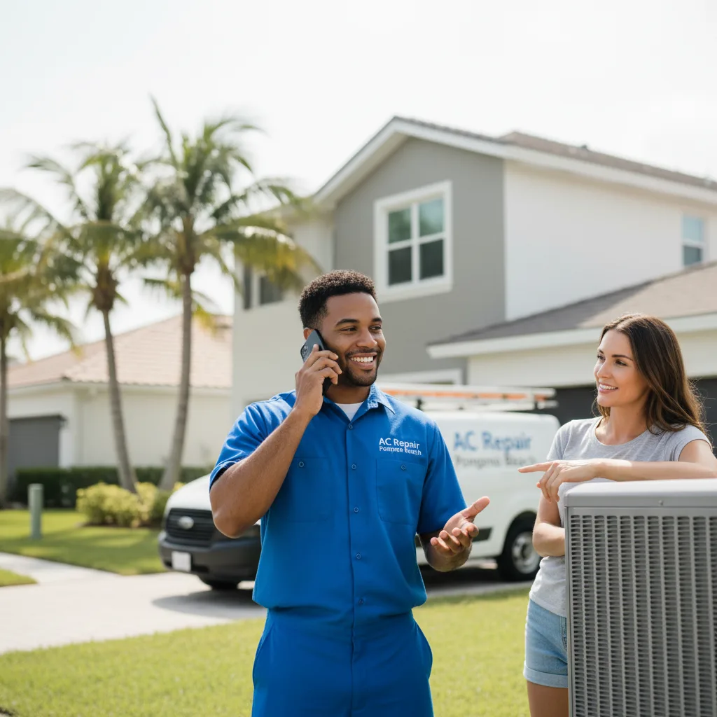 AC Repair Pompano Beach customer support in Red Valley